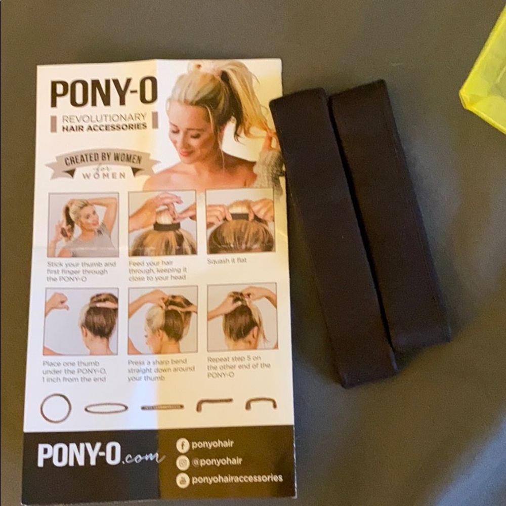 Pony-o hair accessories